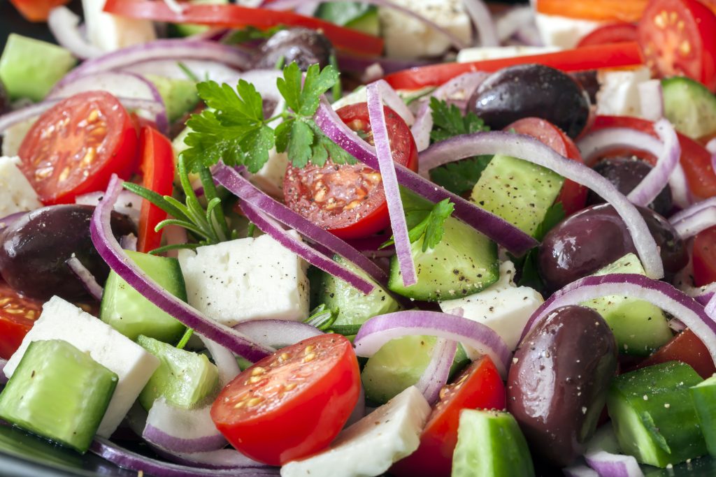 Greek Salad Full Frame